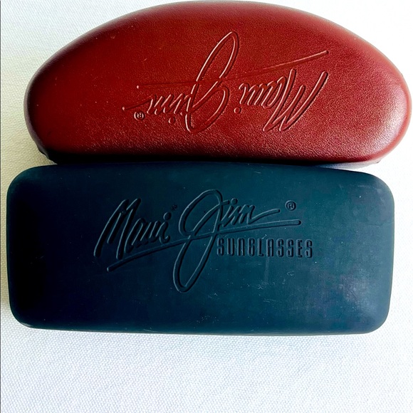 Maui Jim Other - Bundle of 2 Maui Jim Glasses carrier Case Hard Shell, excellent condition